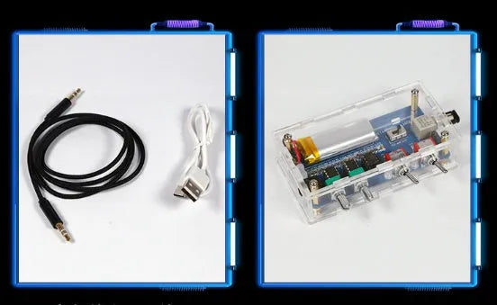 220V Music Tesla Coil Driver Board unit with controller and cables for high-voltage plasma arc demonstrations