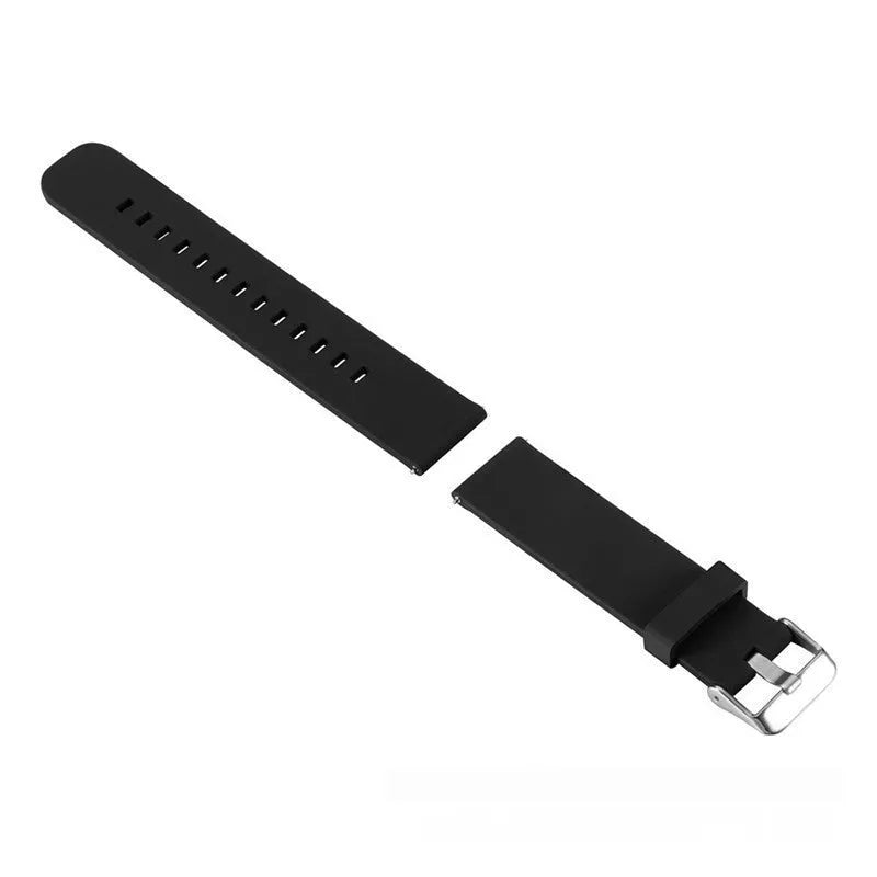 Garmin Forerunner 245 silicone sports watch strap replacement in multiple solid colours
