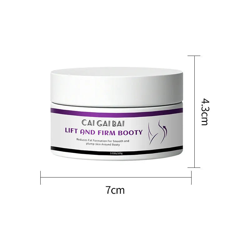 Portable hip lifting cream in 100g size with applicator for buttock enhancement