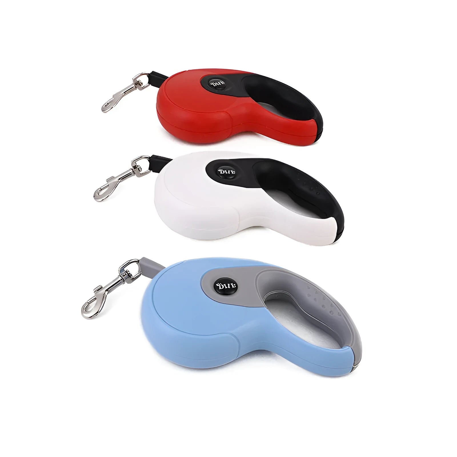 Simple household automatic retractable dog leash in multiple colours with optional dustbin, 3M 5M or 8M ABS