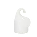 DOMI Elephant silicone night light with warm white glow on bedside table
