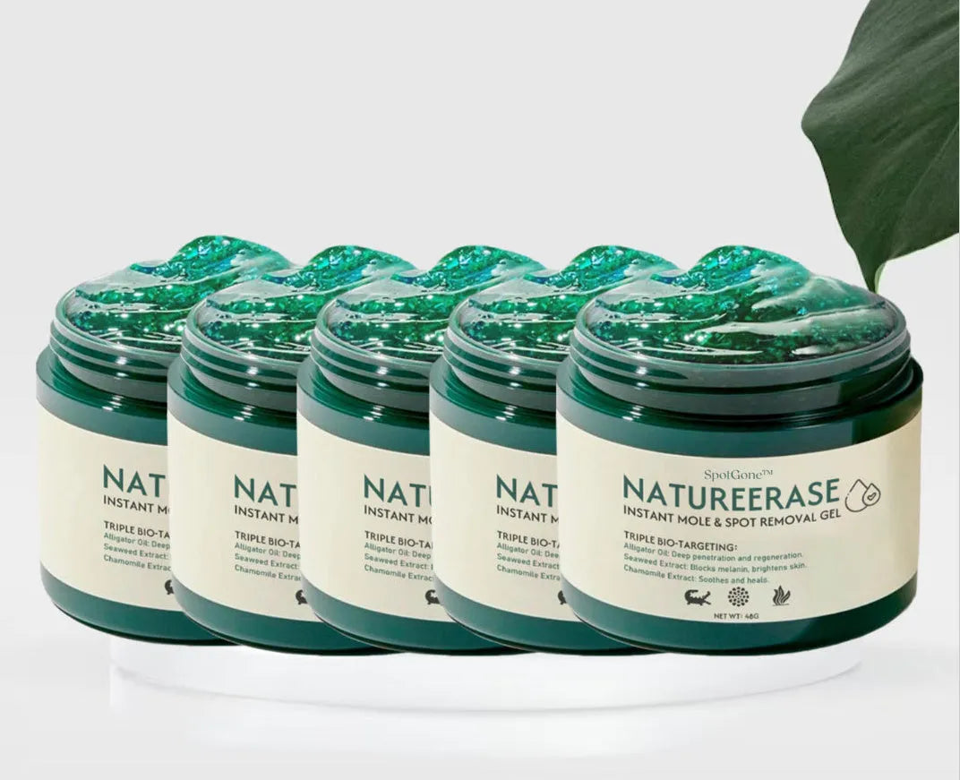 Natureerase 45g tube of hydrating mole removal gel for face and body treatment