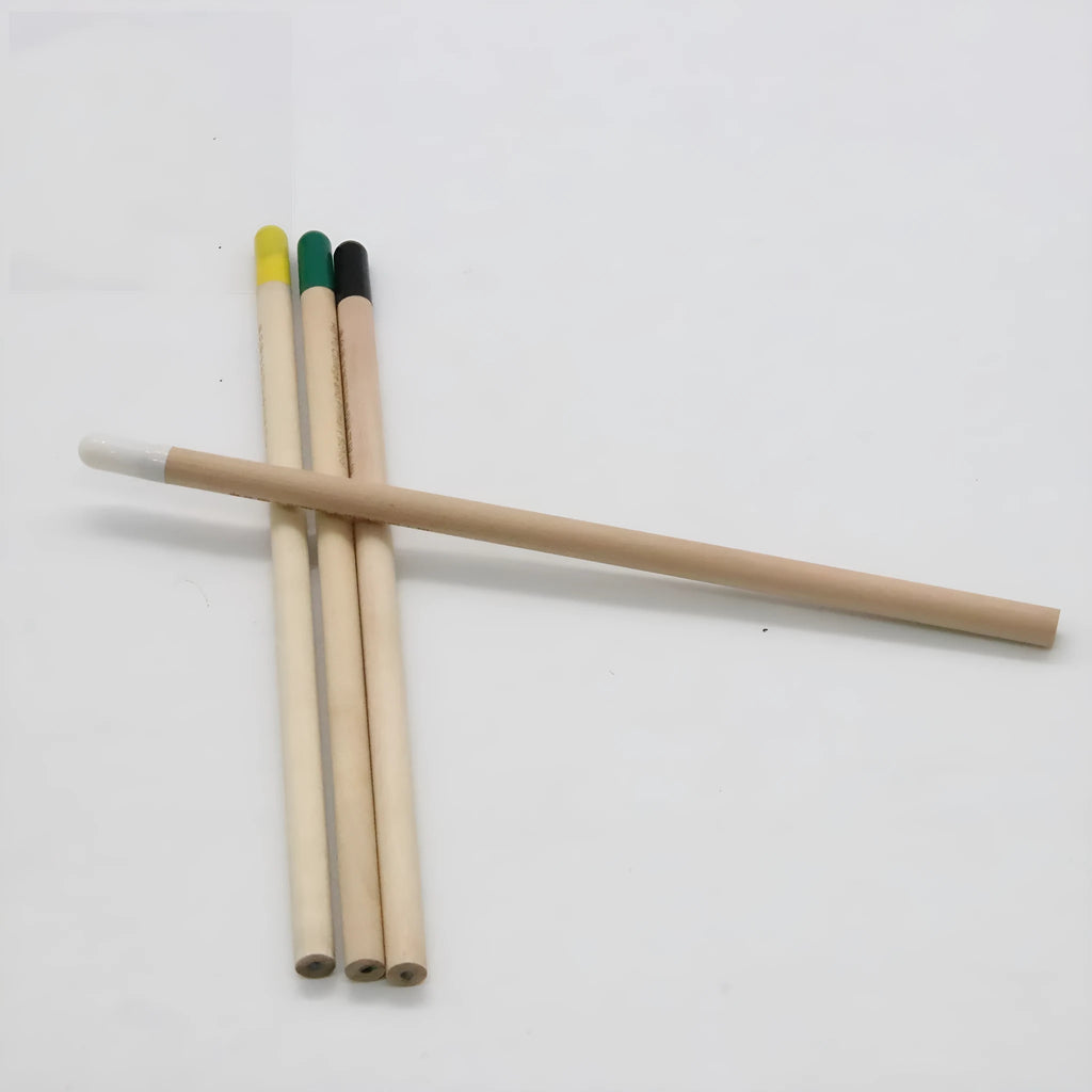 HB seed pencil with degradable plantable capsules in various colours containing flower and vegetable seeds
