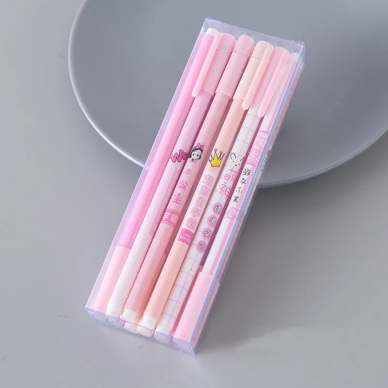 Plastic ballpoint pen with 0.5mm fine point, available in 10 colour options for office and stationary use