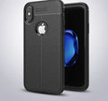 WeFor OnePlus phone case with PU leather texture back and slim silicone sides in multiple colours