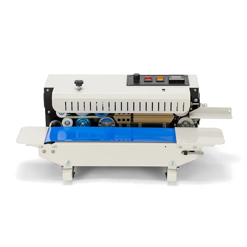 Mini handheld sealing machine with date stamp function for packaging applications