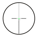 Maku 4x32 metal sight with fibre optic reticle and Mini RMR red dot on a black finish
