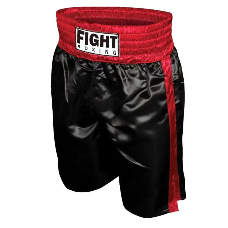 Boxing shorts in multiple colour combinations with contrasting waistband designs for martial arts training