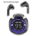 Warehouse wireless Bluetooth headset in multiple colours showing in-ear design.