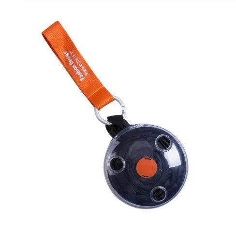 Disc folding portable shopping bag in horizontal medium style with 33x40x10 cm dimensions and 10.5 cm disc diameter in nylon and polyester