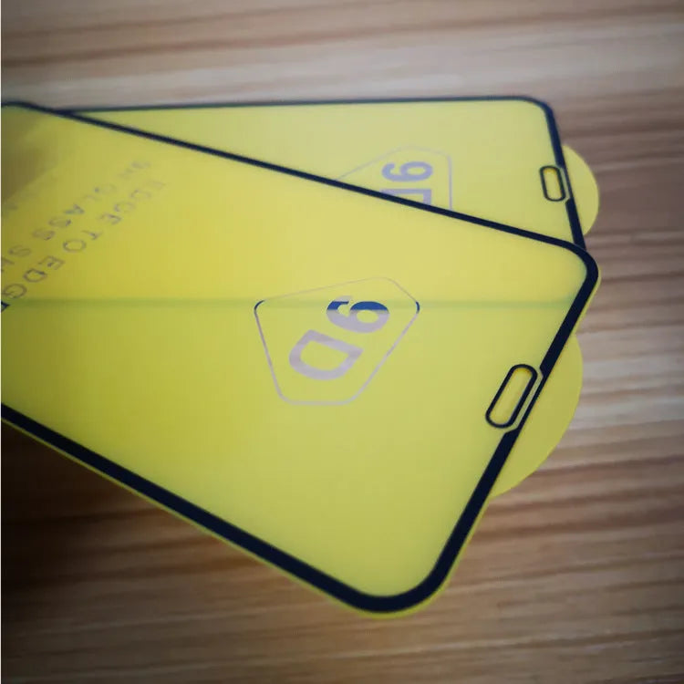 Black tempered glass screen protector for Xiaomi Mi 10 Lite and Mi 11 series smartphones