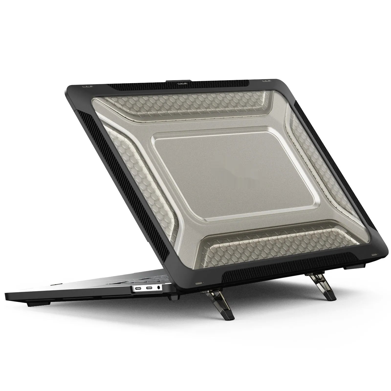 MacBook protective hard shell case in four colour options for Air and Pro laptop models
