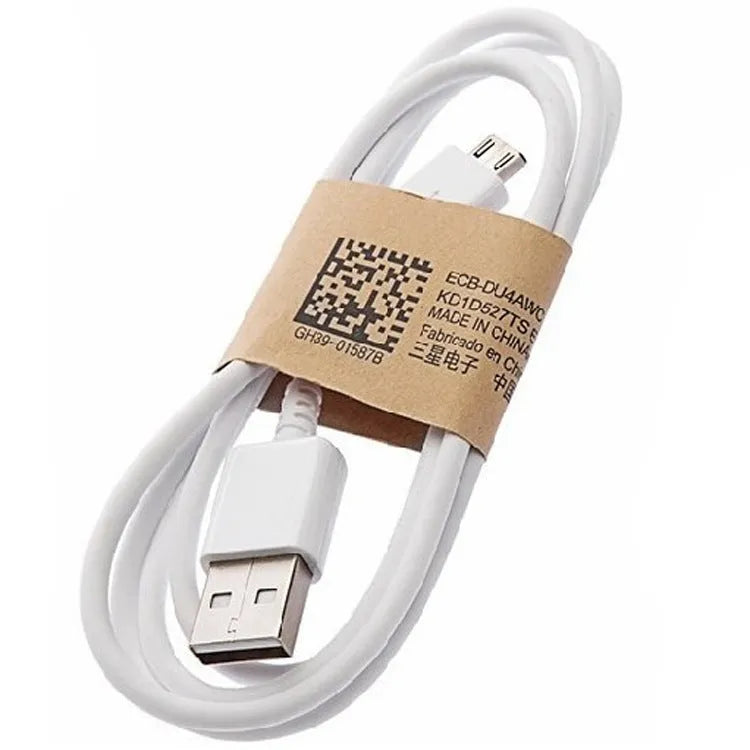 Android universal data cable with 1m black PVC cable and Micro USB connector