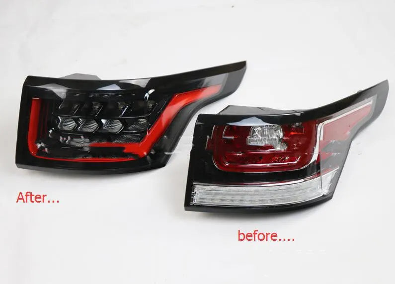 Pair of LED brake light assemblies for Toyota car rear bumper, IP66 rated