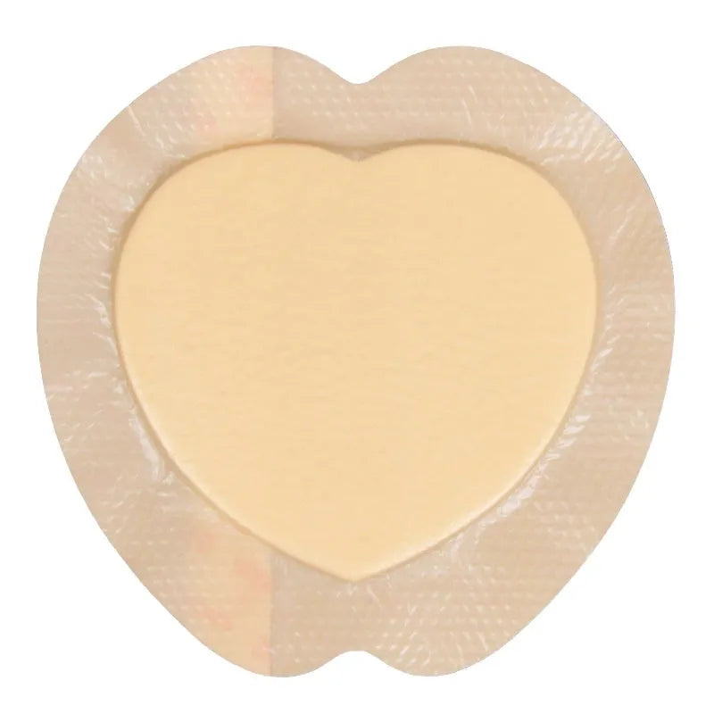 Large skin-colour silicone gel foam dressing for pressure sore prevention