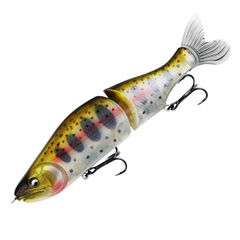 185mm plastic fishing lure for bass fishing available in 15 colour options