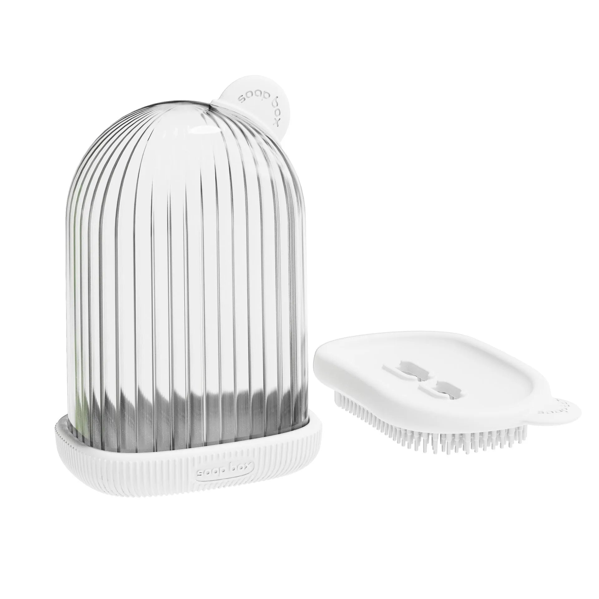 Fashion Creative New Travel Soap Holder in PET with three colour options Cream White Pink and White