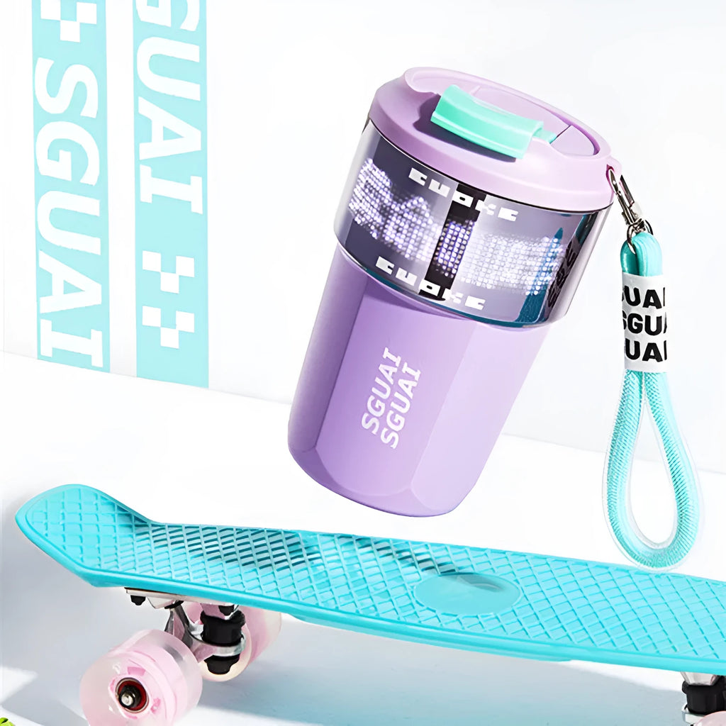 Japanese style portable stainless steel coffee cup in choice of colours