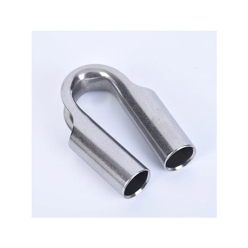 Stainless steel tubular chicken heart ring round sleeve ring in multiple tube specifications