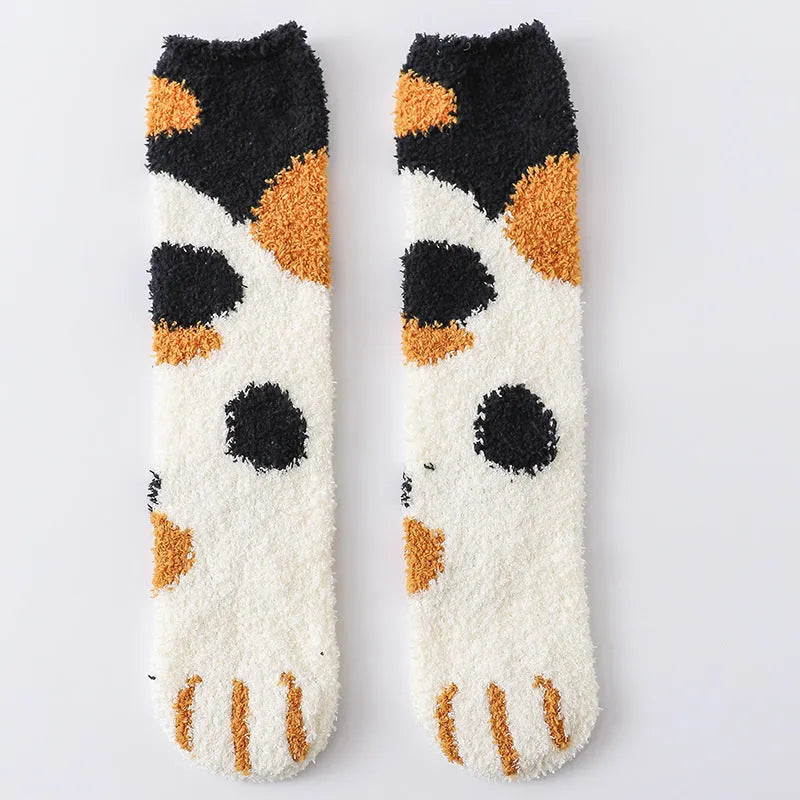 House floor socks in black, khaki, grey stripe and dot patterns for indoor use