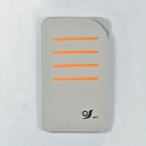 Car sun visor shading panel set with a vehicle-mounted storage bag in grey or black.
