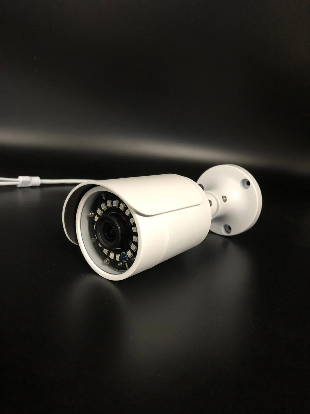 Dahua DH-HAC-HFW1200SP 2MP IR bullet camera in semi-plastic semi-metal housing for outdoor use