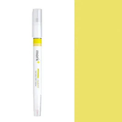 13cm plastic marker light highlighter pen in light pink with swing activation tip