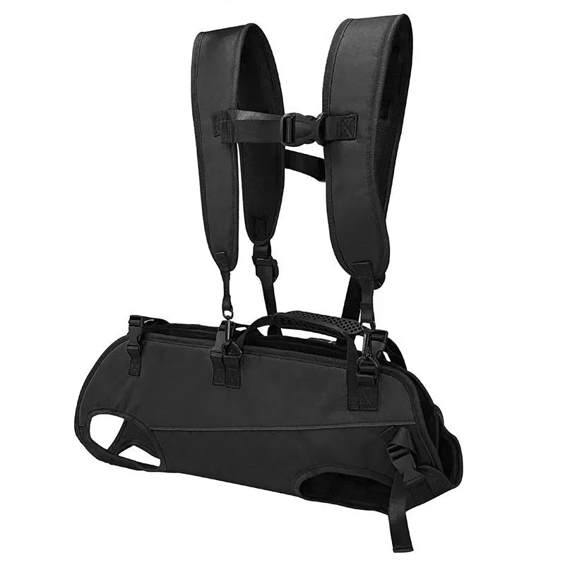 Soft Oxford cloth pet backpack stretcher in multiple colours and sizes for outdoor use