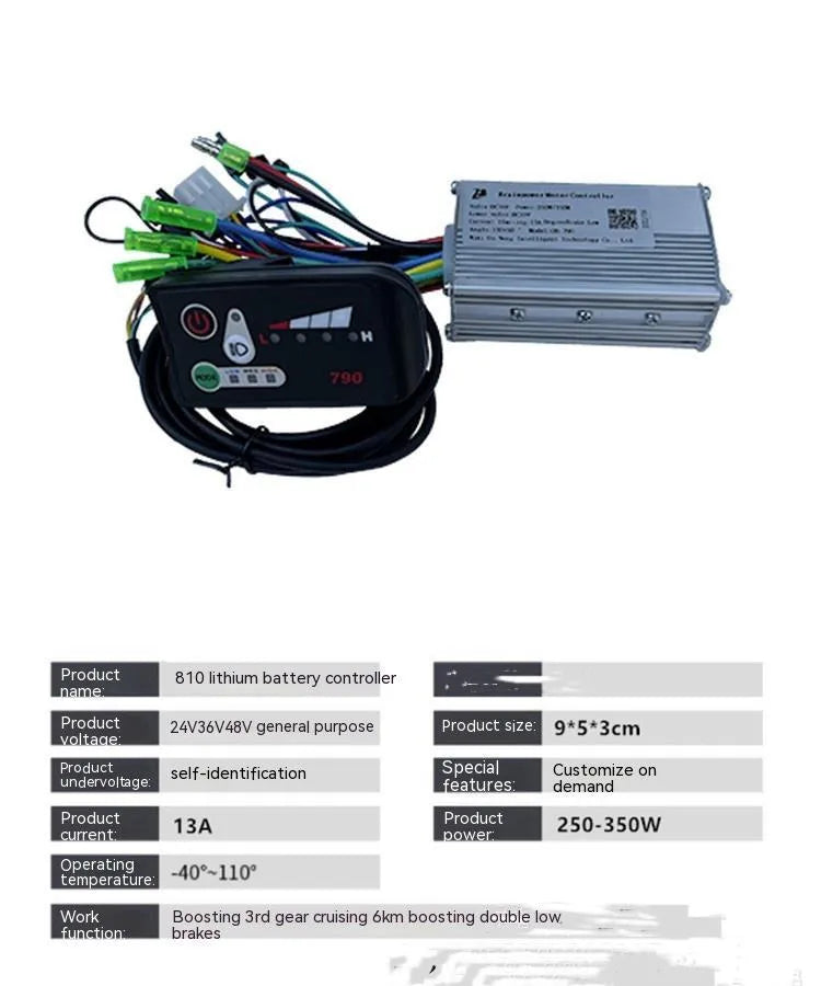 790 Mignon Maimai 6-tube electric bicycle scooter controller measuring 9x5x3cm