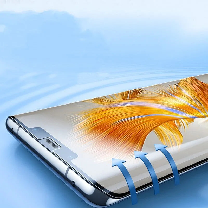 TPU screen protector for Huawei Mate60 and Mate60Pro phones with anti-fingerprint surface