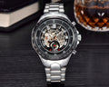 MCE men's mechanical watch with explosion-proof features in professional military-style design
