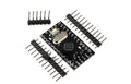 Mini Pro ATMEGA328P microcontroller development board with pin headers measuring 33.3 by 18.0 millimetres