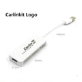 Android car navigation Apple Carplay USB module adapter in black and white finish options