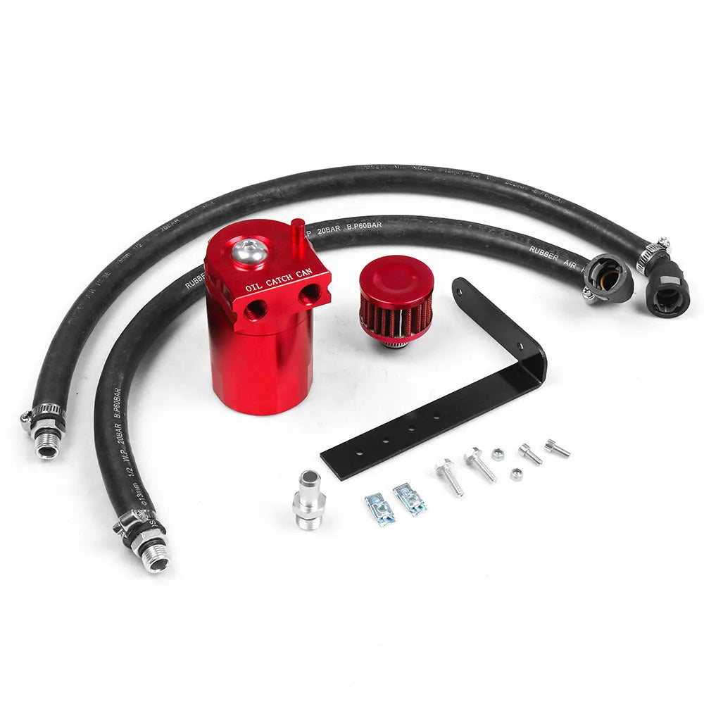 Aluminum alloy oil separator for Ford Expedition in black, blue, red, and silver colour options