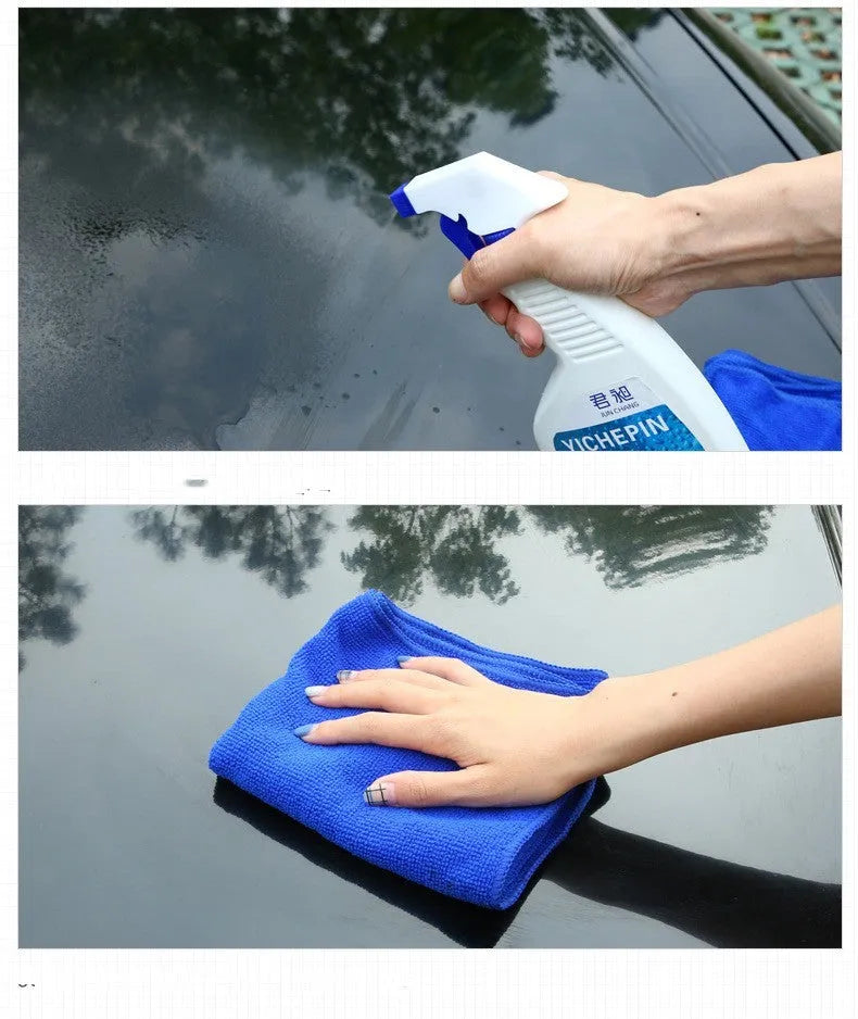 500ml car duster wax spray container for paint maintenance with glazing and oxidation resistance