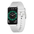 Blood Glucose EP08 Smart Bracelet in black, gold, or silver with touch screen and TPU strap
