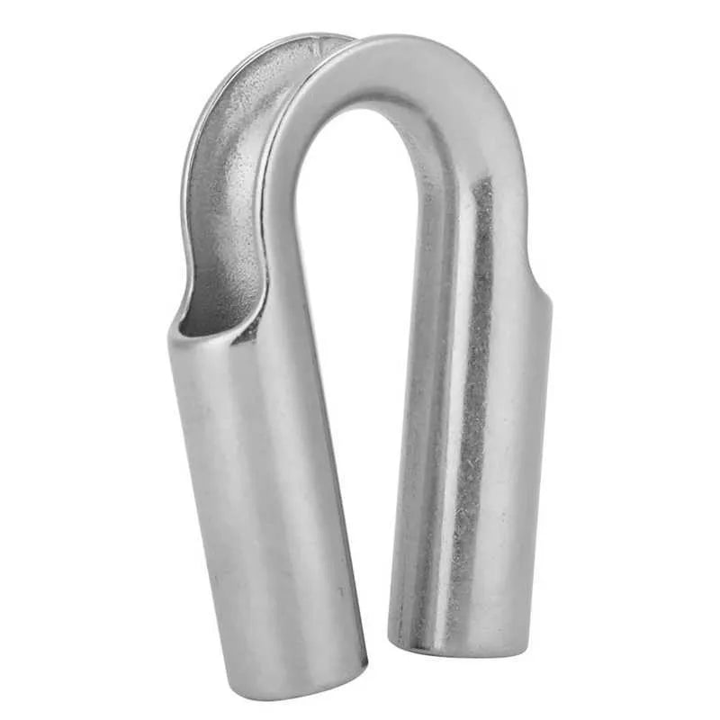 Stainless steel tubular chicken heart ring round sleeve ring in multiple tube specifications