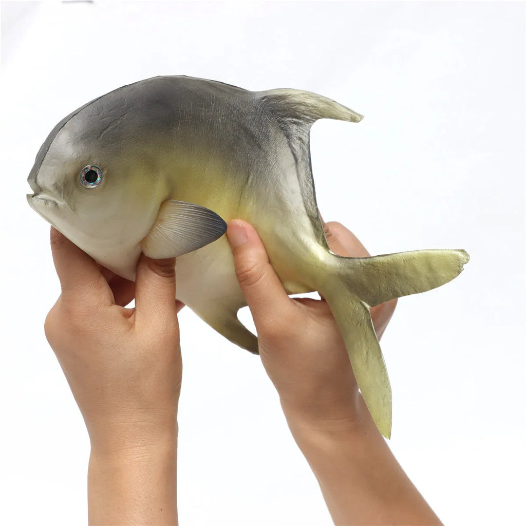 PU simulated fish ocean animal model ornaments in yellow-fin tuna designs