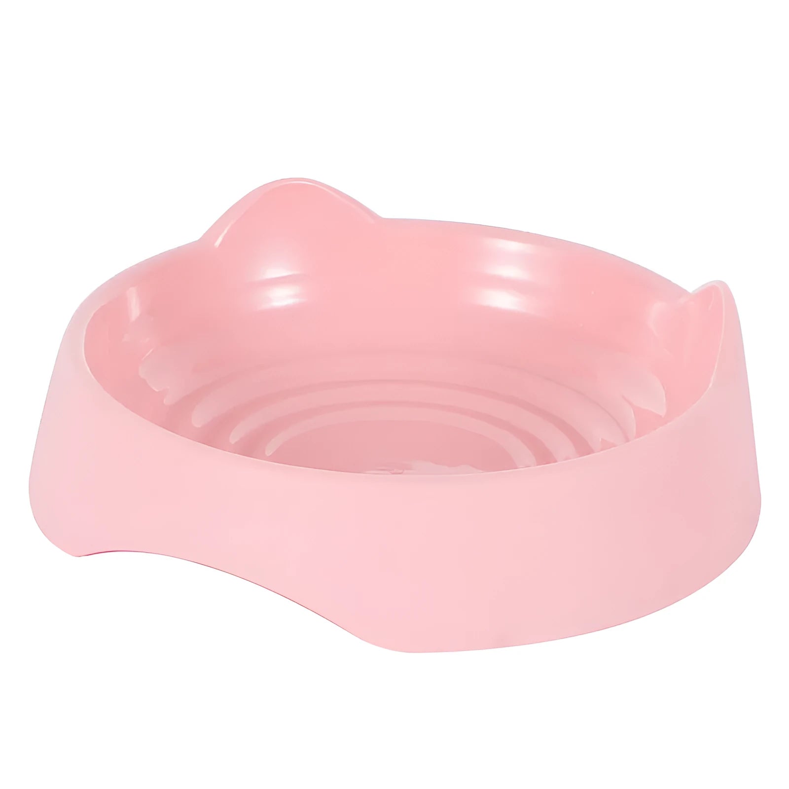 Blue ceramic dog slow feeder bowl with maze puzzle cups for slowing down eating