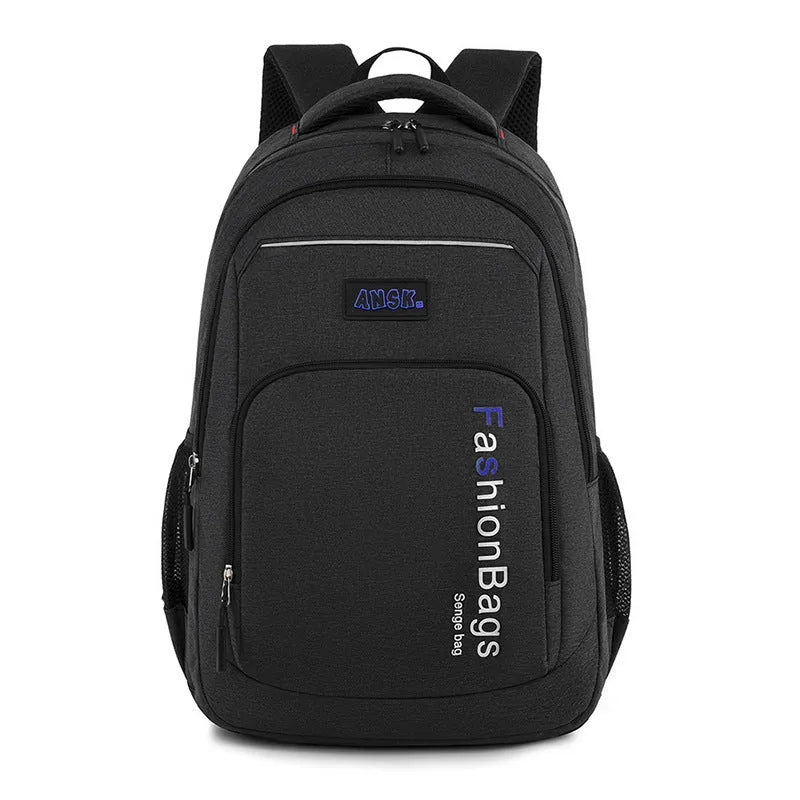 Fashion backpack in street trend style with below 20L capacity and nylon construction showing organisational compartments