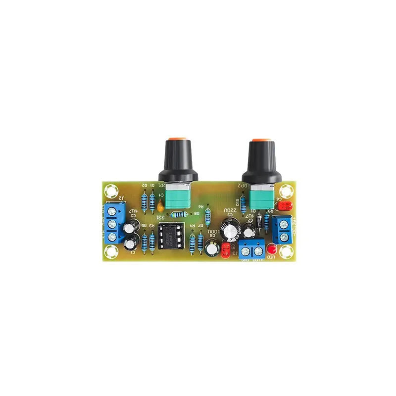 Single power supply 10-24V super dynamic bass boost front stage board for car audio systems