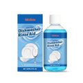 237mL bottle of dishwasher cleaning detergent aid lotion for removing grease from plates.