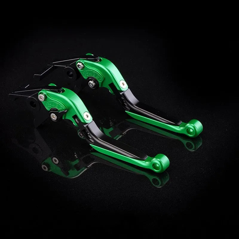 Bicycle horn handle clutch lever with adjustable length mechanism in multiple colour finishes