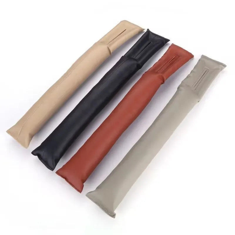 PU leather car seat gap strip in black, beige, brown or grey colours