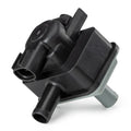 Toyota vacuum solenoid valve part number 90910-12283, a black electromagnetic component.