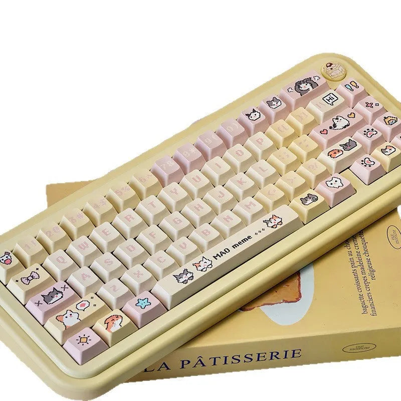 Theme Sublimation Pixel Hakimi Key Cap in PBT with pixel design, 32x20x12mm, standard mechanical keyboard keycap