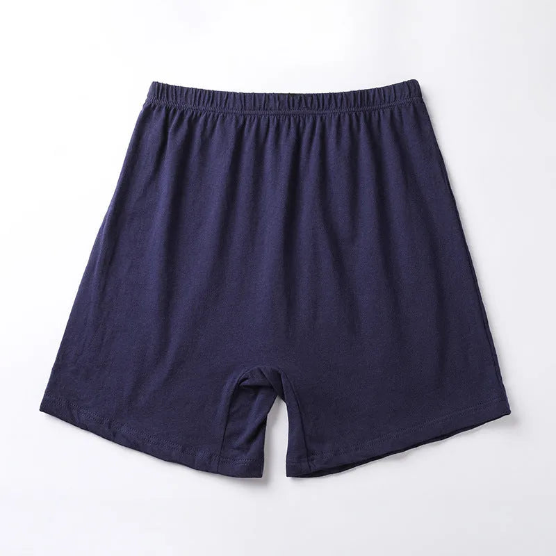 Men's solid colour modal boxer shorts with high waist, shown in multiple colour options.