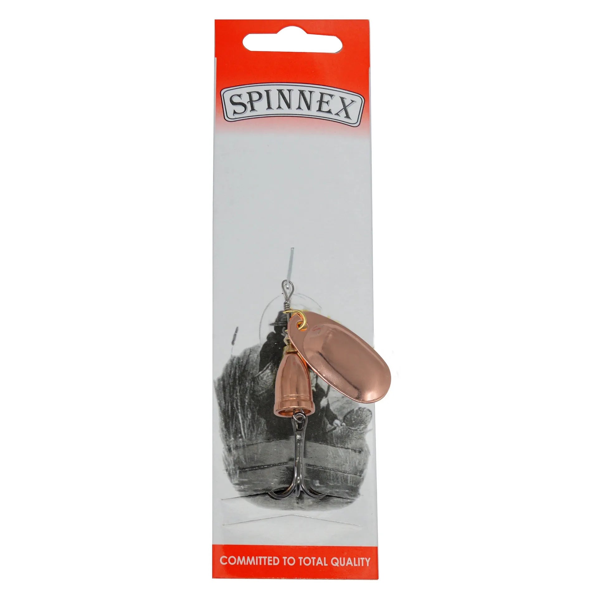 Composite rotating sequins copper bell metal fishing lure in seven colour variations