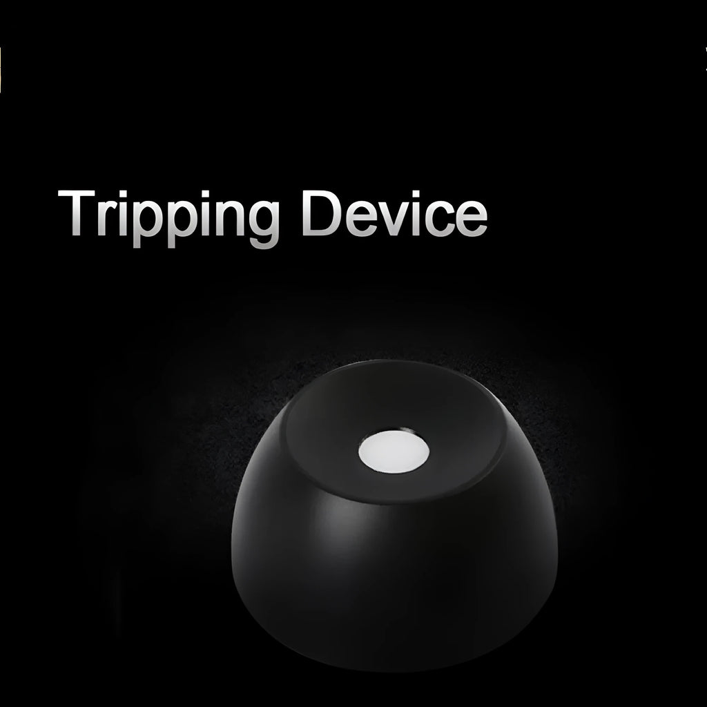 Black 74x35mm magnetic snap opener with 12000GS force for removing supermarket anti-theft buckles