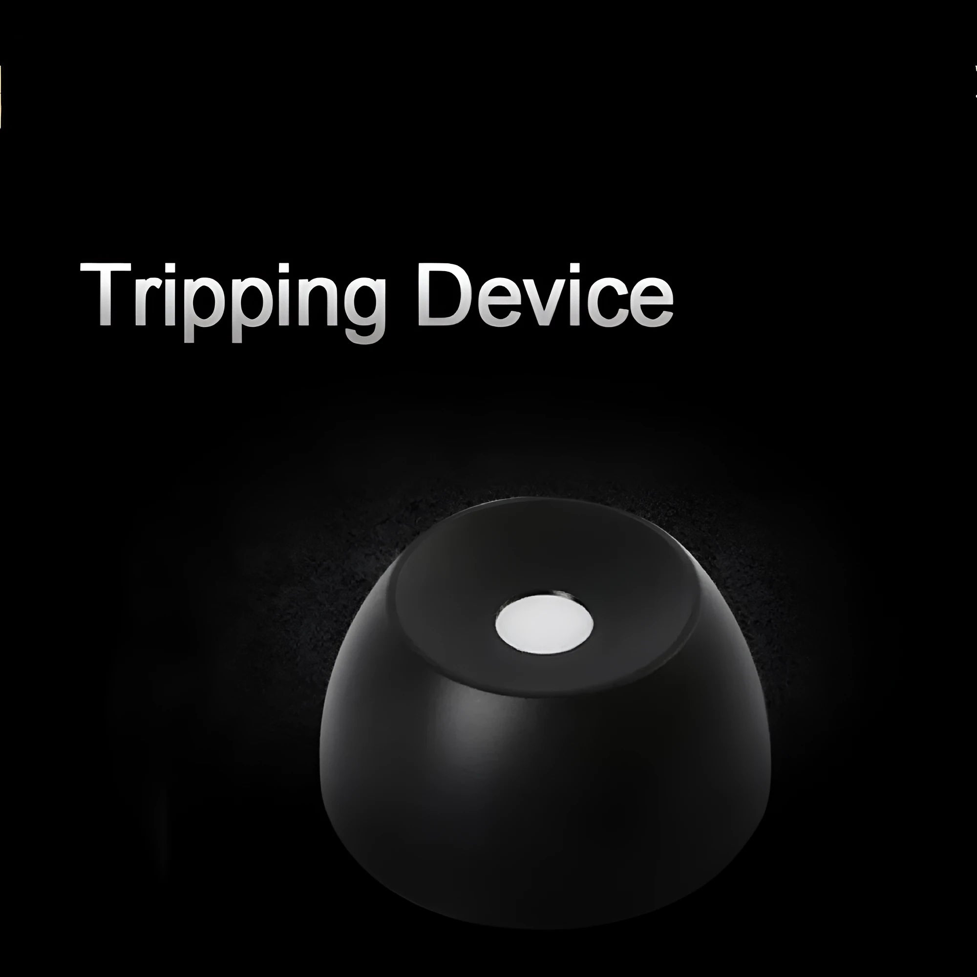 Black 74x35mm magnetic snap opener with 12000GS force for removing supermarket anti-theft buckles